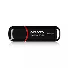 ADATA Pendrive 32GB, UV150 USB 3.1, Fekete