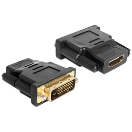 DELOCK Átalakító DVI 24+1 male &gt; HDMI female