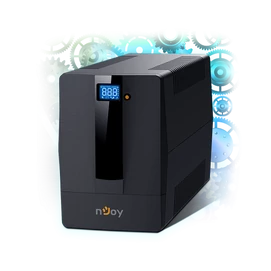 NJOY Szünetmentes + AVR Horus Plus 1500, 1500VA, 900W, Line-Interactive, LCD Touch display