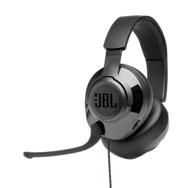 JBL Quantum 200 (Vezetékes, gaming fejhallgató felhajtható mikrofonnal)