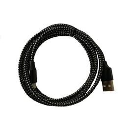 BLACKBIRD Type-C USB Adatkábel 1m, Fekete 2A (Extra erős anyagból)