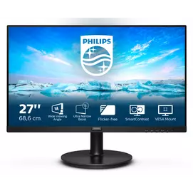 PHILIPS VA monitor 27" 271V8LA, 1920x1080, 16:9, 250cd/m2, 4ms, VGA/HDMI, hangszóró