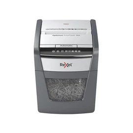 REXEL Iratmegsemmisítő, konfetti, 50 lap, &quot;Optimum AutoFeed+ 50X&quot;