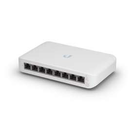 UBiQUiTi Switch 8x1000Mbps (4xPOE+), Menedzselhető, Falra rögzíthető, Asztali - USW-LITE-8-POE