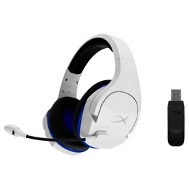 HP HYPERX vezeték nélküli gaming fejhallgató Cloud Stinger Core PS4/PS5 - fehér/kék