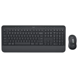 LOGITECH Billentyűzet + egér - MK650 Vezeték Nélküli Combo Grafitszürke, HUN