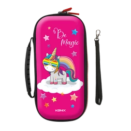 KONIX - UNIK &quot; Be Magic&quot; Nintendo Switch/Lite Utazó Tok, Színes