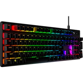 HP HYPERX vezetékes mechanikus gaming billentyűzet Alloy Origins PBT piros switch - brit lokalizáció