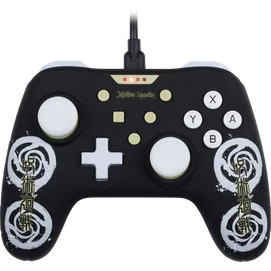 KONIX - JUJUTSU KAISEN Nintendo Switch/PC Vezetékes kontroller, Fekete mintás