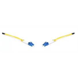 LINKEASY Duplex patch kábel  4 x LC/UPC csatlakozóval, 3mm duplex core 9/125 LSZH, 1 m