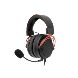 WHITE SHARK GORILLA-B/R, GH-2341-B/R gamer fejhallgató, fekete/piros, (3.5 Jack)