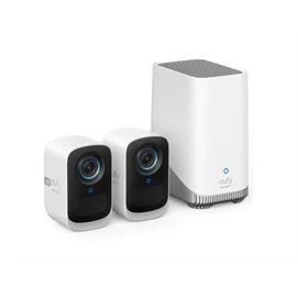 ANKER EUFYCAM3C S300 Biztonsági Kamera Rendszer (2+1) 4K, AI Arcfelismerés, Beépített lámpa, kültéri - T8881321