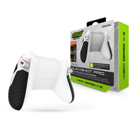 BIONIK XBOX Series S/X Kiegészítő Quickshot Pro Kontroller Ravasz csomag fehér &amp; fekete, BNK-9074