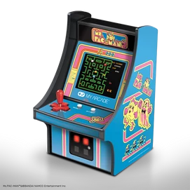MY ARCADE Játékkonzol Ms. Pac-Man Micro Player Retro Arcade 6.75" Hordozható, DGUNL-3230