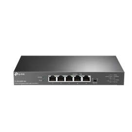 TP-LINK Switch 5x2.5G(4xPOE++) Fémházas Asztali, TL-SG105PP-M2
