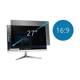 KENSINGTON Monitorszűrő (Privacy Screen Filter for 27&quot; Monitors 16:9 - 2-Way Removable)