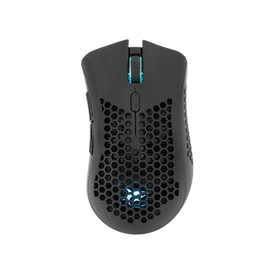 WHITE SHARK LIONEL-B, WGM-5012B vezeték nélküli gamer egér, fekete, 10000 dpi