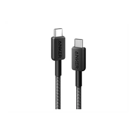 ANKER Töltőkábel, 322, USB-C - USB-C, 1,8 méteres, fekete - A81F6G11