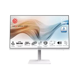 MSI Monitor Business Modern MD272XPW 27" FHD, 1920x1080, 100Hz, IPS, 1000:1 CR,300cd/m2, 1 ms, HDMI, DP, USB-C, White