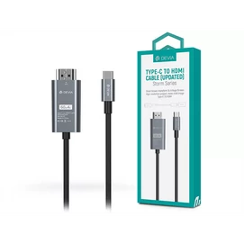 DEVIA ST399145 DEVIA USB TYPE-C - HDMI KÁBEL 2 M-ES VEZETÉKKEL