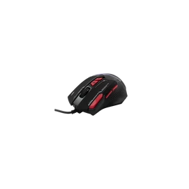 BARACUDA W029907 MANTA-B, BGM-041B gamer egér,8D, fekete, 12800 dpi