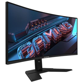 GIGABYTE Ívelt VA LED Monitor 34" GS34WQC 3440x1440, 2xHDMI/Displayport