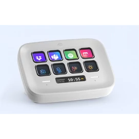 CORSAIR ELGATO STREAM DECK NEO, 8 Testreszabható LCD Billentyű, Testreszabható Infobar, LCD Érintőpanel, fehér