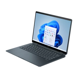 HP Spectre x360 14-eu0000nh 14&quot; 3K 2880x1800 AG OLED 120Hz 400cd Touch, Ultra5-125H 1.2GHz, 16GB, 1TB SSD, Win 11, kék
