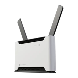 MIKROTIK Wireless Router DualBand, 5x1000Mbps, Chateau PRO ax, WiFi6, Asztali - H53UiG-5HaxQ2HaxQ