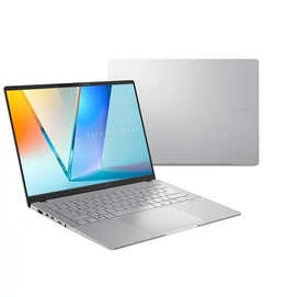 ASUS CONS NB Vivobook S14 M5406KA-QD037 14&quot; WUXGA OLED GL, AMD Ryzen AI 7 350, 16GB, 1TB M.2, INT, NOOS, Ezüst