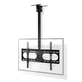 Nedis TVCM1350BK mennyezeti (plafonra szerelhető) TV / monitor állvány / tartó konzol, 42-65&quot;,  dönthető, forgatható
