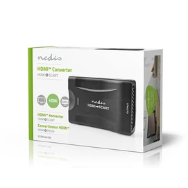 Nedis VCON3461BK (converter) videó konverter, HDMI bemenet, SCART kimenet 1080p