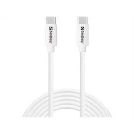SANDBERG Hálózati vezeték, USB-C &gt; USB-C 65W 2M SAVER