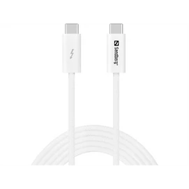 SANDBERG USB-C tartozék, USB-C&gt;C USB4 240W+40Gbps, 2M