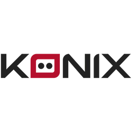 KONIX -  Nintendo Switch Vezeték Nélküli kontroller, Kék-Piros (2-PACK)