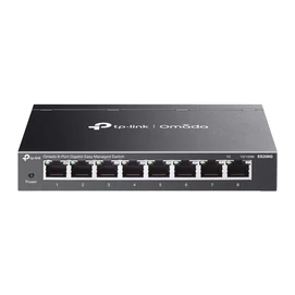 TP-LINK Switch 8x1000Mbps Fémházas Easy Smart (Omada), ES208G