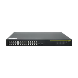 DCN Switch 370W PoE/PoE+ 24x10/100/1000Base-T + 2x1000Base-X SFP