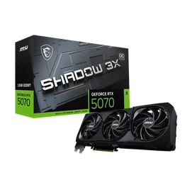 MSI Videokártya PCI-Ex16x nVIDIA RTX 5070 SHADOW 3X 12GB DDR7 OC
