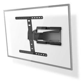 Nedis TVWM5560BK 43&quot;- 90&quot; LCD TV / monitor fali tartókonzol, maximum 50 kg, forgatható / dönthető, 2 forgáspont