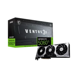 MSI Videokártya PCI-Ex16x nVIDIA RTX 5060 Ti VENTUS 3X 16GB DDR7 OC
