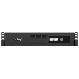 NJOY Szünetmentes Code 600, 600VA, 360W, Line-Interactive, rack (2U), LCD display