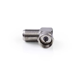 Nedis CSGP41942ME F adapter 90°,  F dugó - F aljzat, 10db/csomag