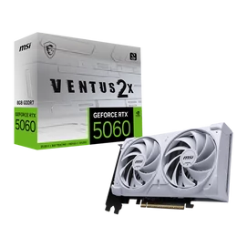 MSI Videokártya PCI-Ex16x nVIDIA RTX 5060 VENTUS 2X 8GB DDR7 OC WHITE
