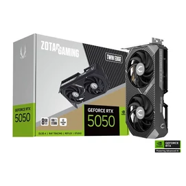 ZOTAC Videokártya PCI-Ex16x nVIDIA RTX 5050 TWIN EDGE 8GB GDDR6