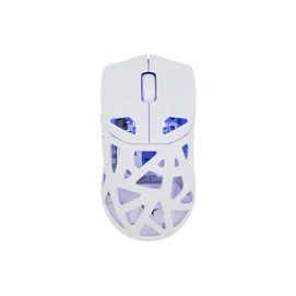 WHITE SHARK WGM-5019W DAGONET-W / 12.000 dpi fehér vez.nélk. gam. egér Pixart3311