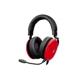WHITE SHARK GH-2540R ELEPHANT-R  vezetékes gamer fejhallgató mikrofonnal, piros