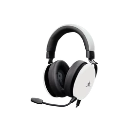 WHITE SHARK GH-2540W ELEPHANT-W  vezetékes gamer fejhallgató mikrofonnal, fehér