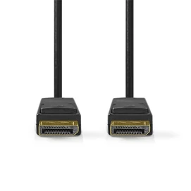 Nedis CCGL37014BK30 Displayport 1.4 kábel, 8K@60Hz, aranyozott csatlakozók, 3m