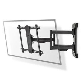 Nedis TVWM6551BK 37"- 80" LCD TV / monitor fali tartókonzol, maximum 70 kg, forgatható / dönthető, 6 forgáspont