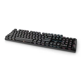 Nedis GKBDM110BKUS gamer billentyűzet, USB,Mechanikus gombok | LED | QWERTY | Amerikai kiosztás